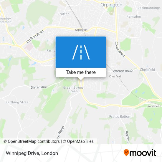 Winnipeg Drive map