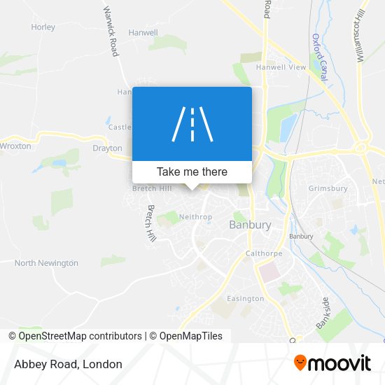 Abbey Road map