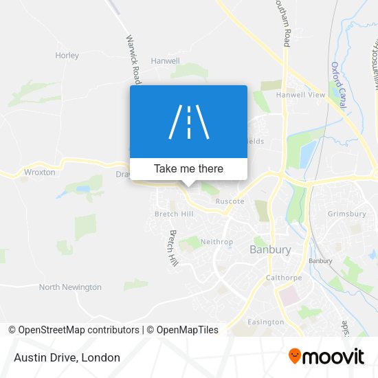 Austin Drive map