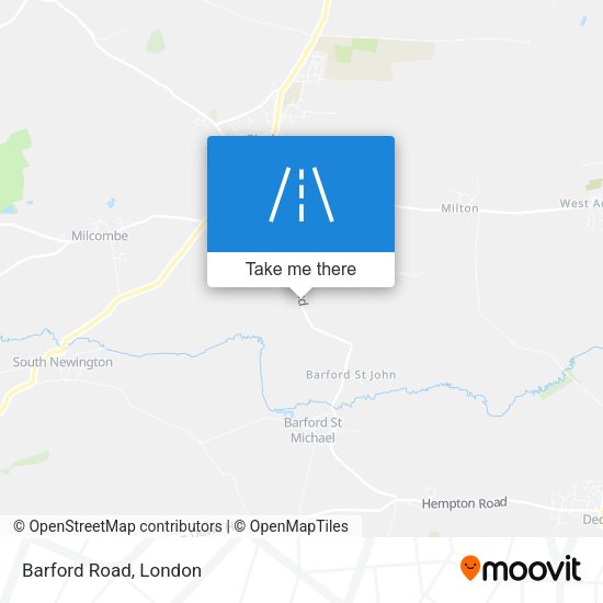 Barford Road map