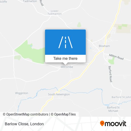 Barlow Close map