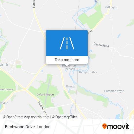 Birchwood Drive map