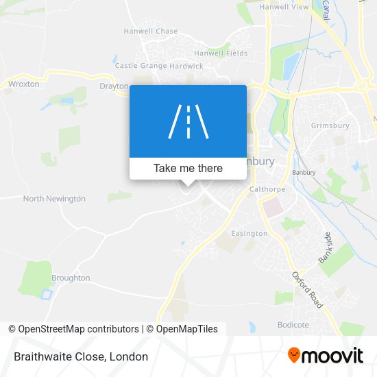 Braithwaite Close map