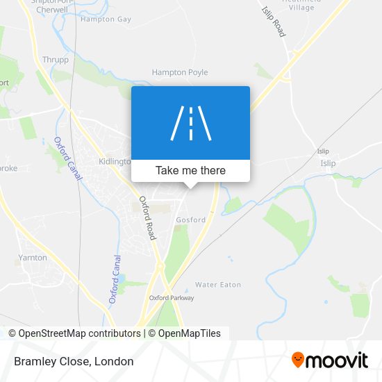 Bramley Close map