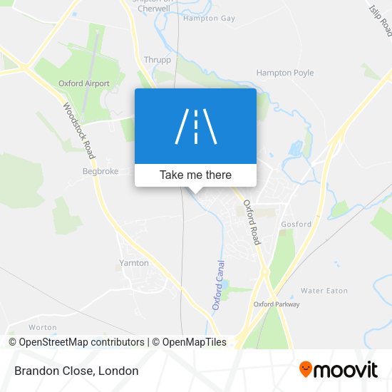Brandon Close map