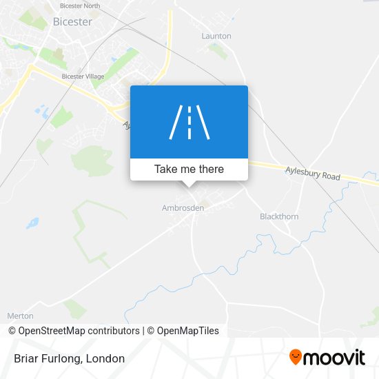 Briar Furlong map