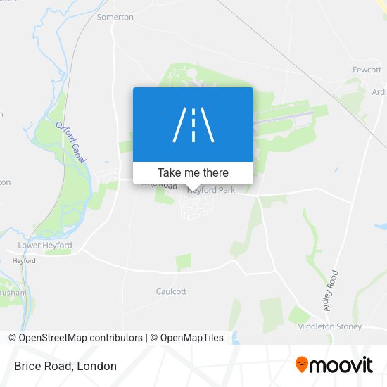 Brice Road map