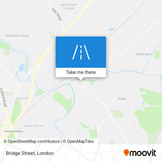 Bridge Street map