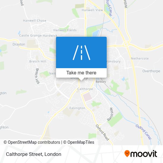 Calthorpe Street map