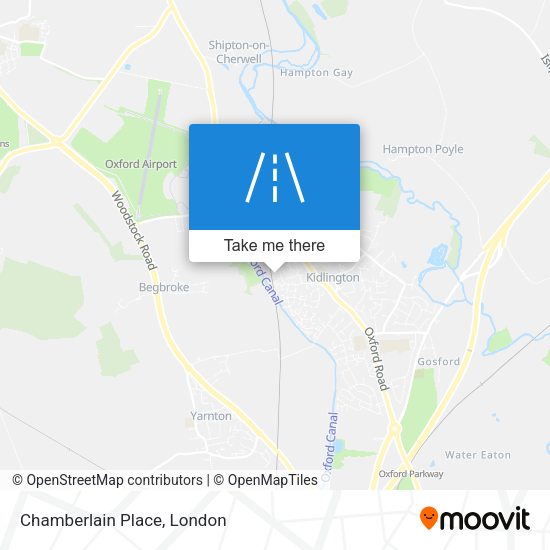 Chamberlain Place map