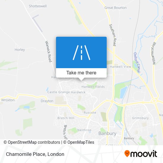 Chamomile Place map