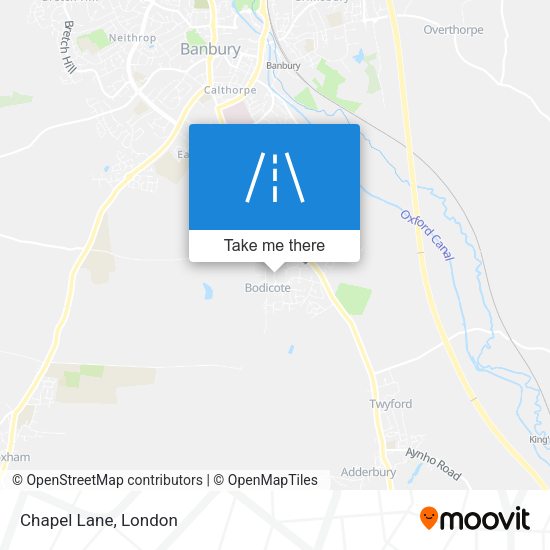 Chapel Lane map