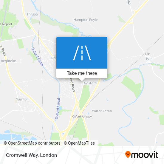 Cromwell Way map