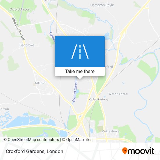 Croxford Gardens map