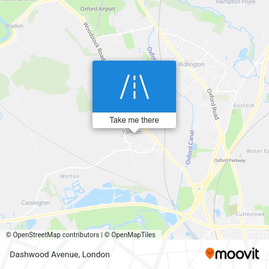 Dashwood Avenue map