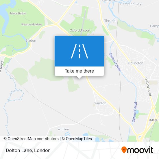 Dolton Lane map
