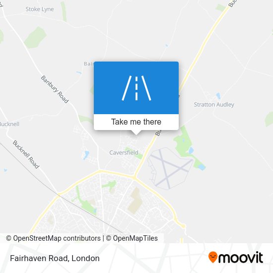 Fairhaven Road map