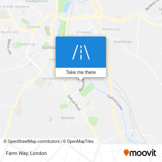 Farm Way map