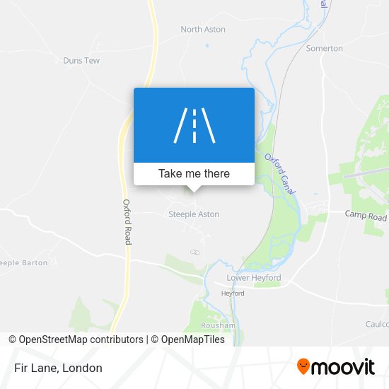 Fir Lane map