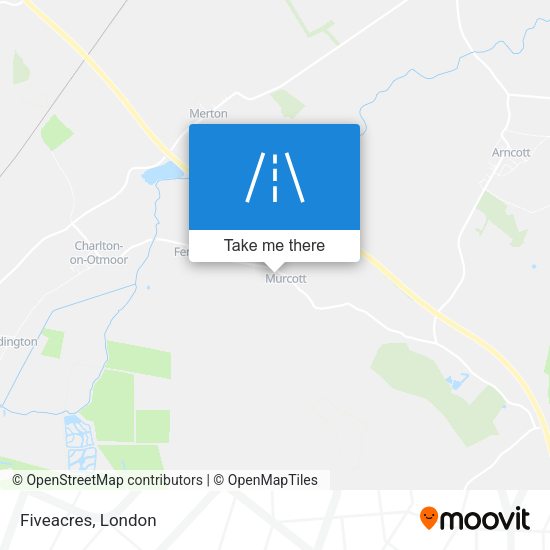 Fiveacres map