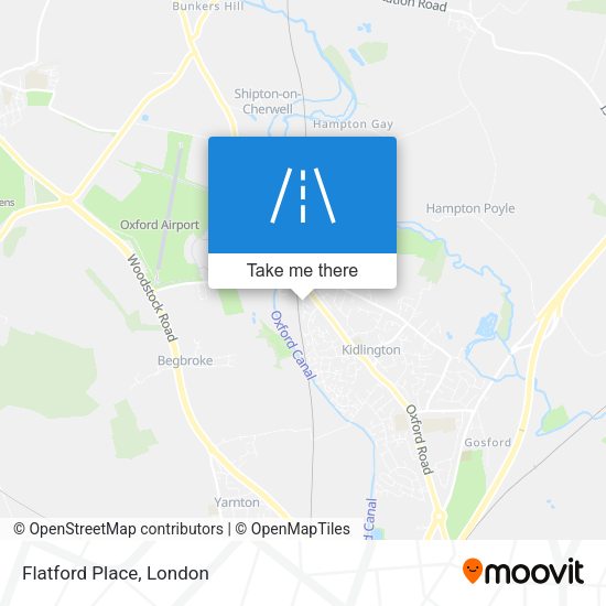 Flatford Place map