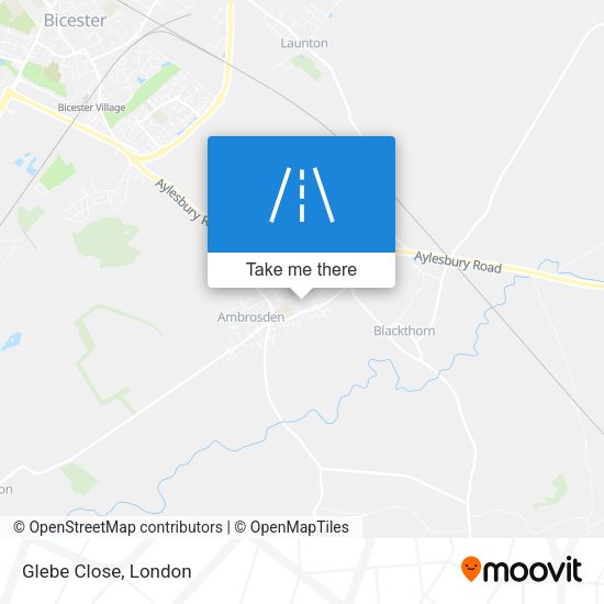 Glebe Close map