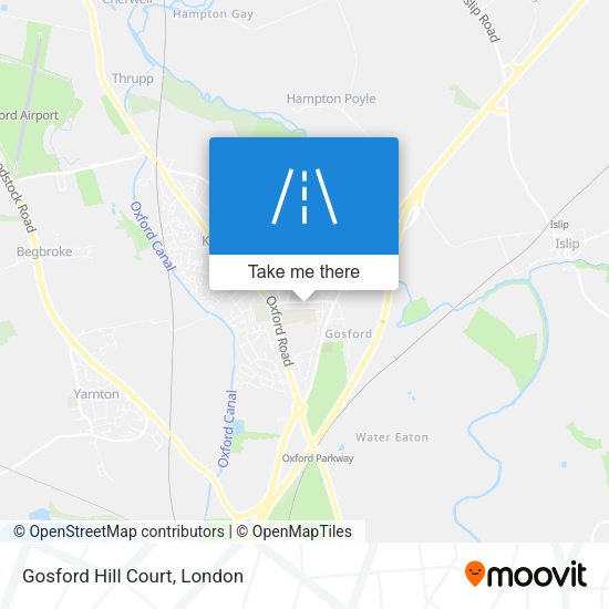 Gosford Hill Court map