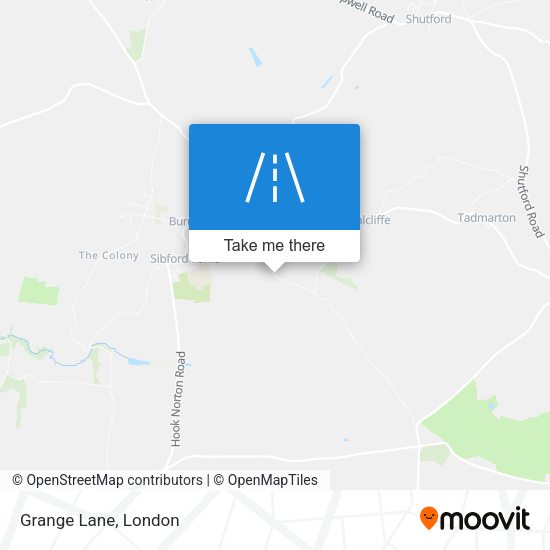 Grange Lane map