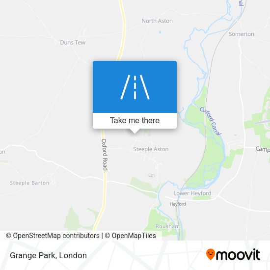 Grange Park map