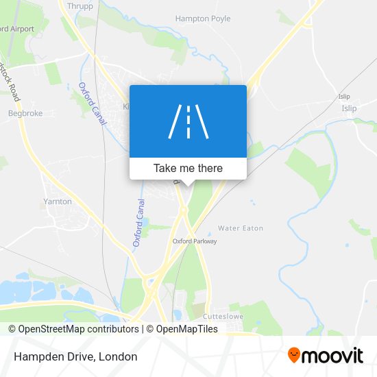 Hampden Drive map