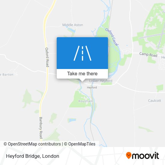 Heyford Bridge map