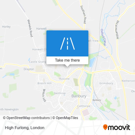 High Furlong map