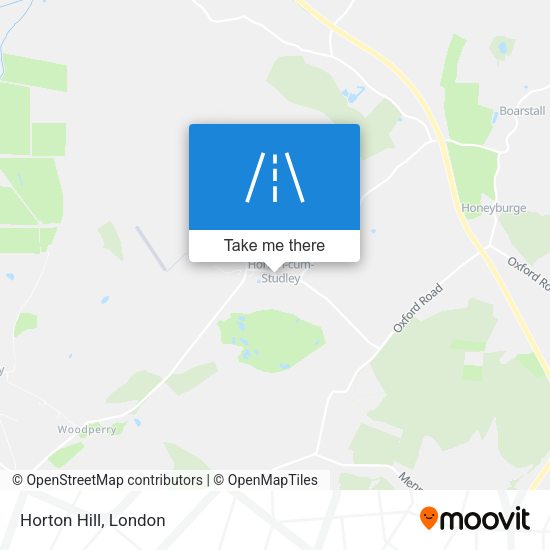 Horton Hill map