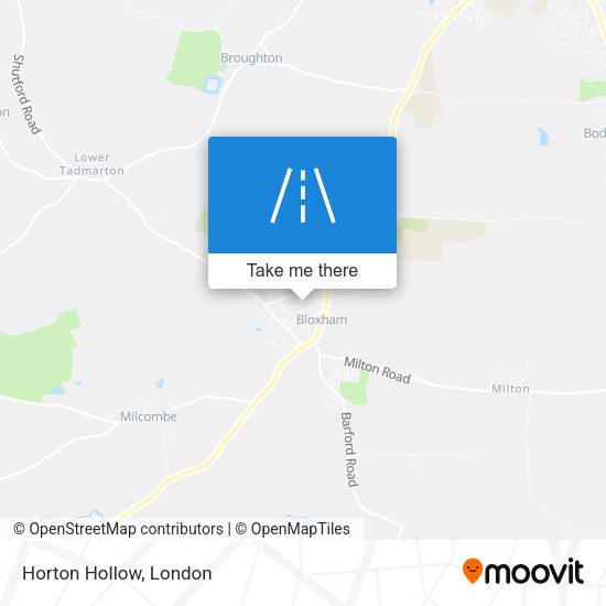 Horton Hollow map