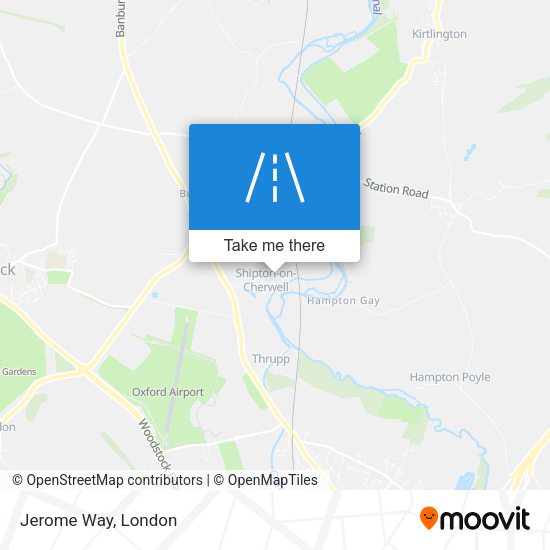 Jerome Way map