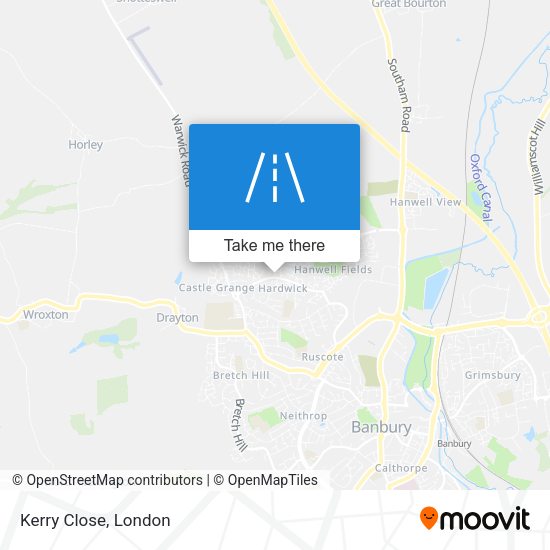Kerry Close map