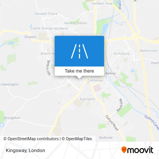 Kingsway map