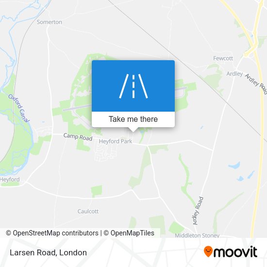 Larsen Road map