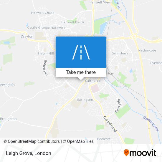 Leigh Grove map
