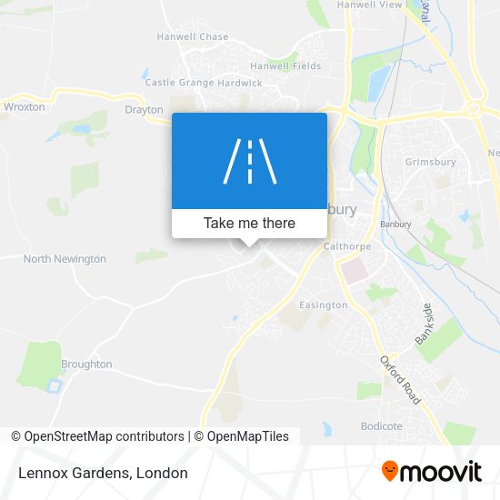 Lennox Gardens map