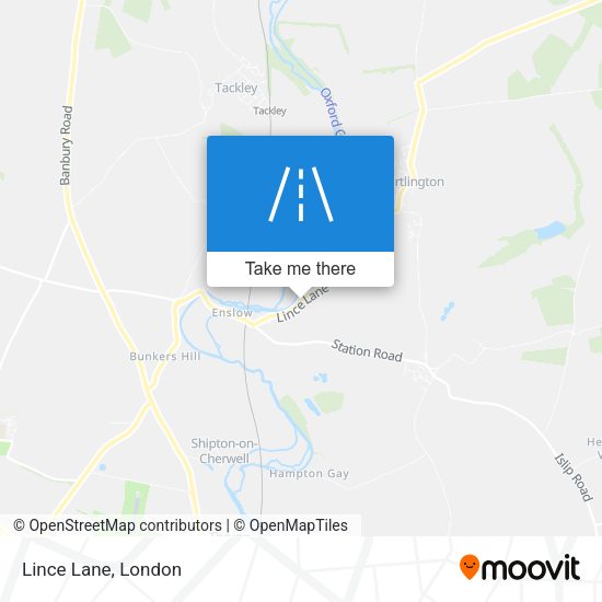 Lince Lane map