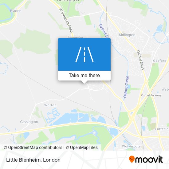 Little Blenheim map