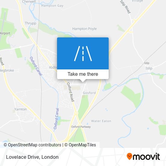 Lovelace Drive map