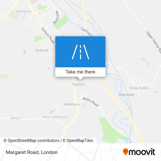 Margaret Road map