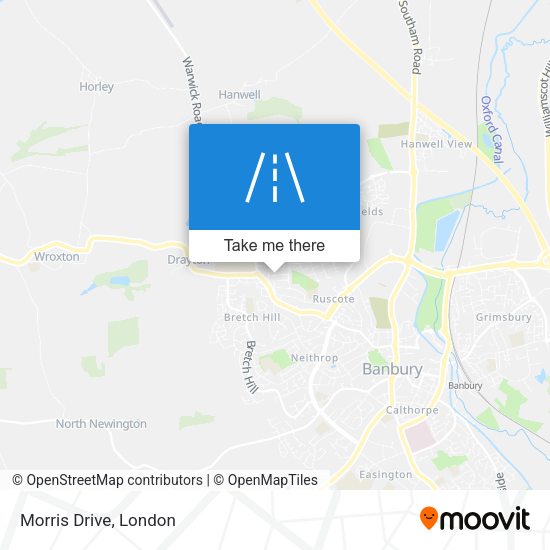 Morris Drive map
