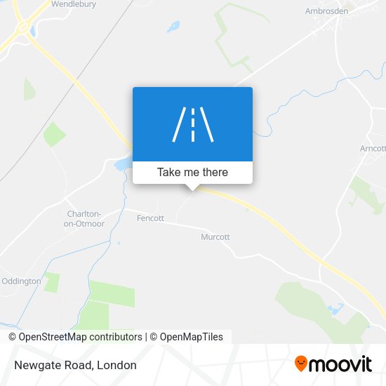 Newgate Road map