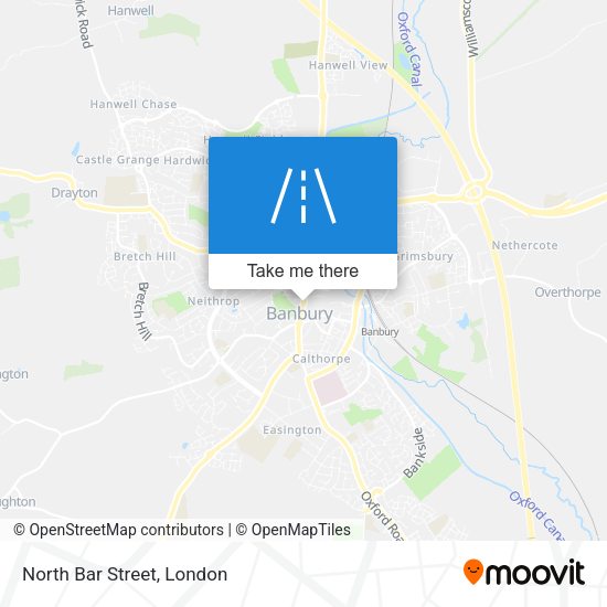 North Bar Street map