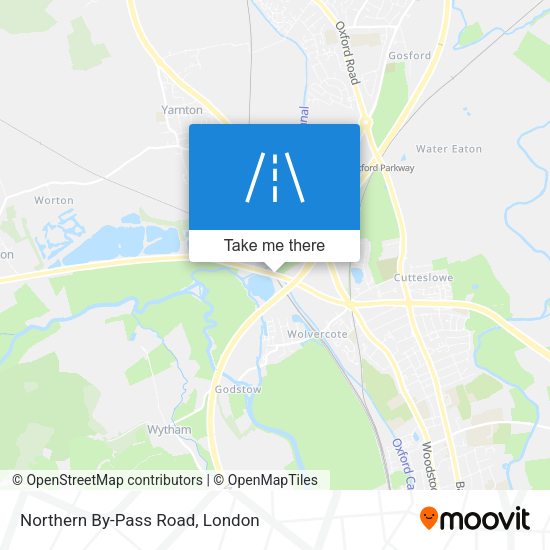 Northern By-Pass Road map