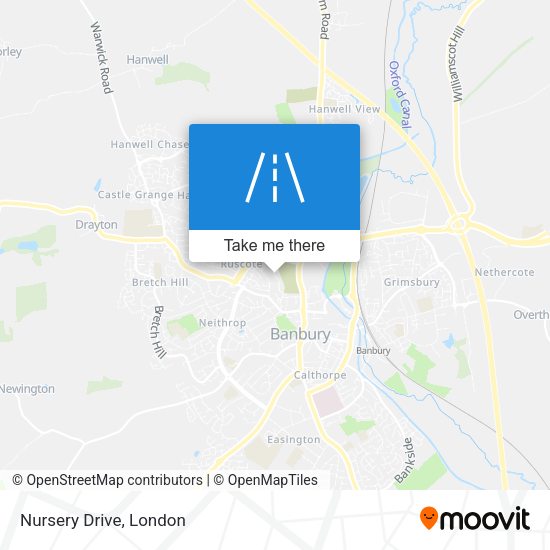 Nursery Drive map