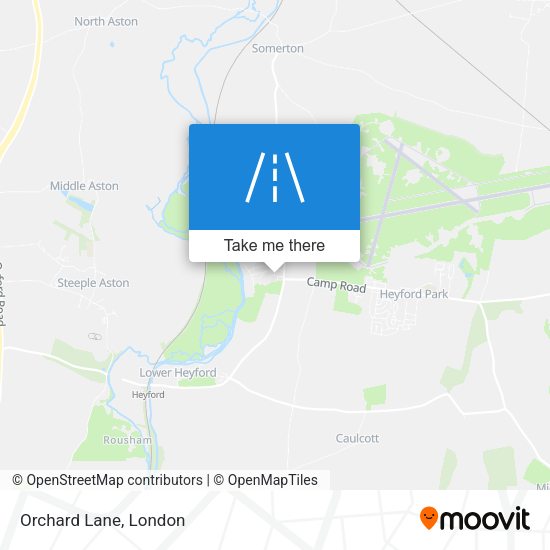 Orchard Lane map